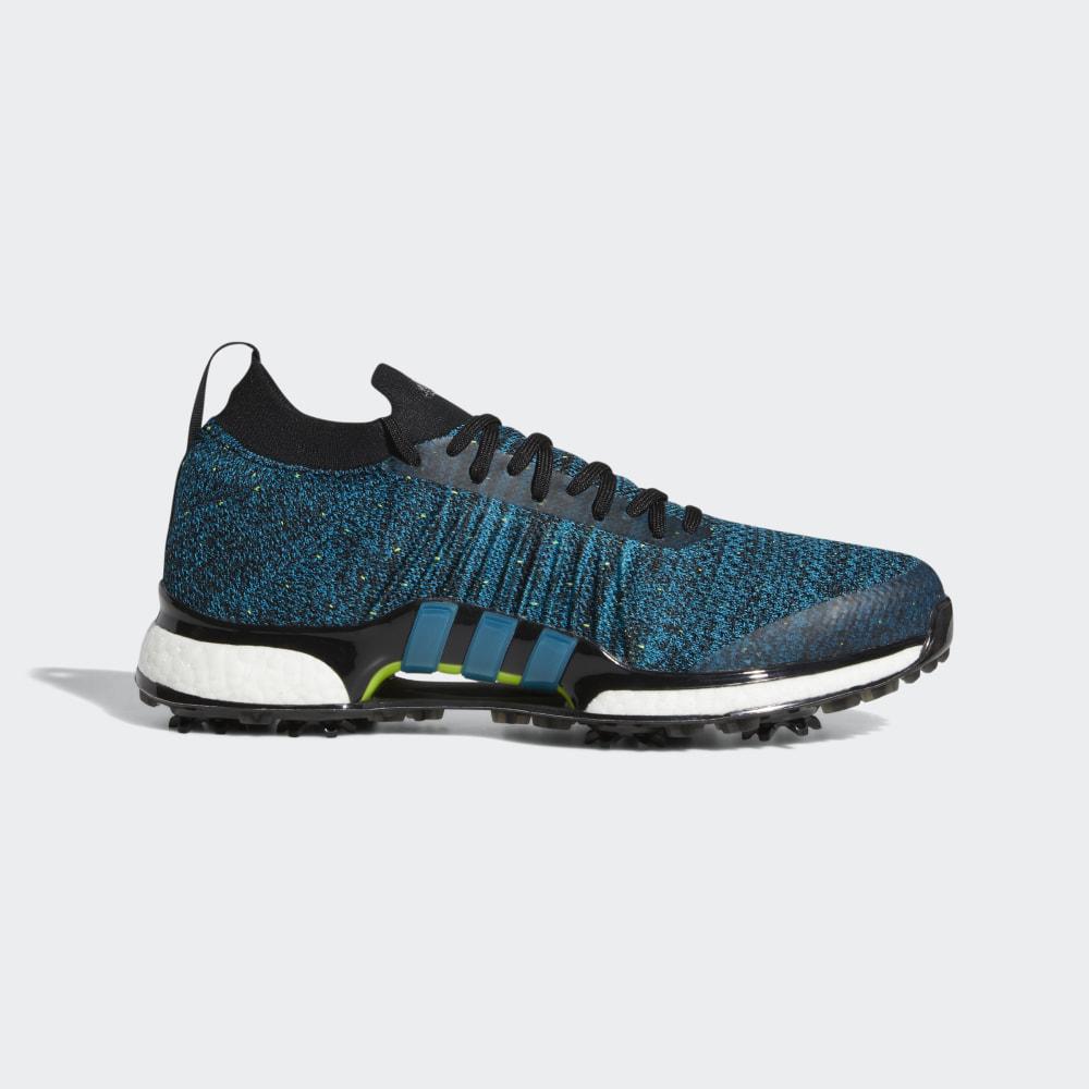 Pantofi Golf Adidas Tour360 XT Primeknit Barbati Romania - Negrii/Turcoaz/Verzi Deschis F35407